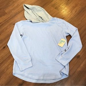 Thereabout Big Kid Blue Long Sleeve Hoodie size XL(18/20)